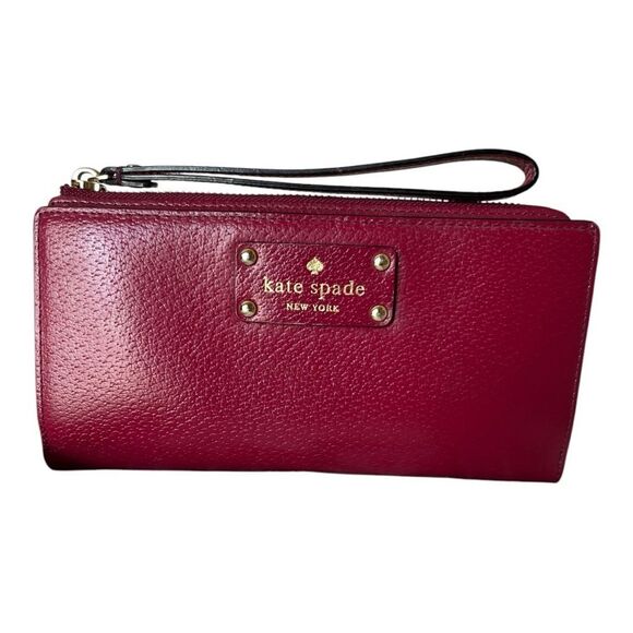 Kate Spade Red Wristlet - Picture 9 of 10